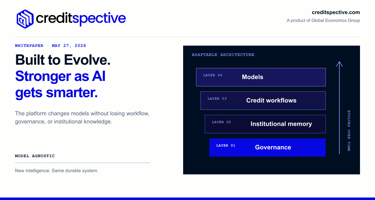 PDF cover for Built to Evolve — How Creditspective Is Designed to Get Stronger as AI Gets Smarter